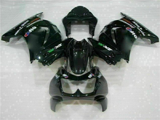Custom 2008-2012 Black Kawasaki EX250 Bike Fairings Custom 2008-2012 Black Kawasaki EX250 Bike Fairings