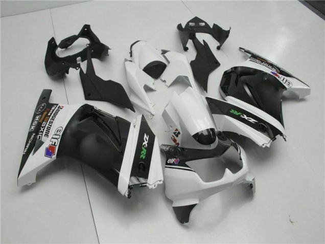 Custom 2008-2012 Black Kawasaki EX250 Bike Fairing