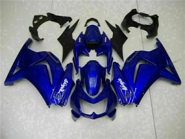 Custom 2008-2012 Blue Black White Ninja Kawasaki EX250 Motorbike Fairing Custom 2008-2012 Blue Black White Ninja Kawasaki EX250 Motorbike Fairing