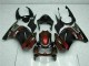 Custom 2008-2012 Black Kawasaki EX250 Bike Fairing Kit