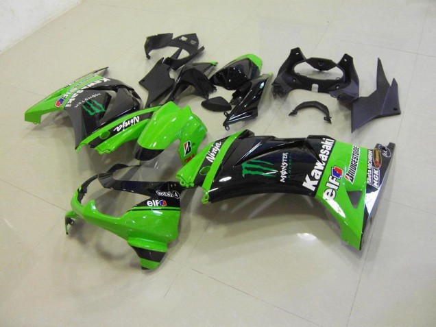 Custom 2008-2012 Monster Kawasaki ZX250R Motorcycle Fairings Custom 2008-2012 Monster Kawasaki ZX250R Motorcycle Fairings