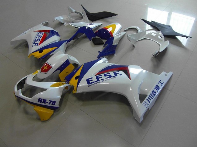 Aftermarket 2008-2012 EFSF Kawasaki ZX250R Motorcycle Fairing Kit