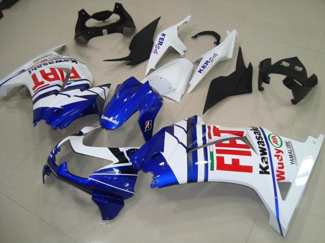 Custom 2008-2012 Fiat Kawasaki ZX250R Bike Fairings Custom 2008-2012 Fiat Kawasaki ZX250R Bike Fairings