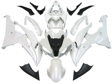 Custom 2008-2016 Pearl White R6 Yamaha YZF R6 Motor Bike Fairings