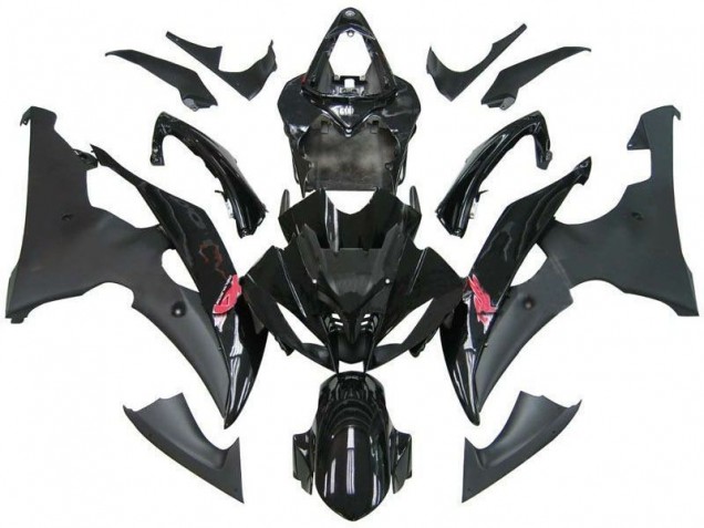 Custom 2008-2016 Contrast Black R6 Yamaha YZF R6 Bike Fairing Kit Custom 2008-2016 Contrast Black R6 Yamaha YZF R6 Bike Fairing Kit