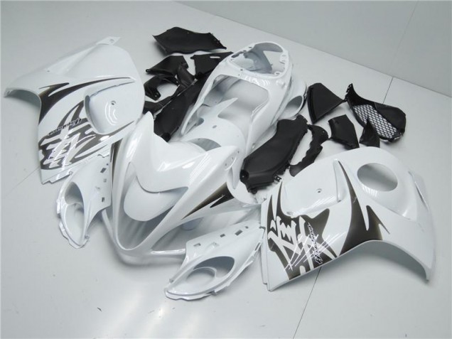 Custom 2008-2019 White Suzuki GSXR 1300 Hayabusa Replacement Motorcycle Fairings Custom 2008-2019 White Suzuki GSXR 1300 Hayabusa Replacement Motorcycle Fairings