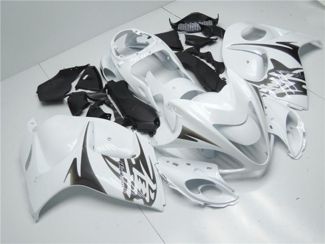 Custom 2008-2019 White Suzuki GSXR 1300 Hayabusa Replacement Motorcycle Fairings Custom 2008-2019 White Suzuki GSXR 1300 Hayabusa Replacement Motorcycle Fairings