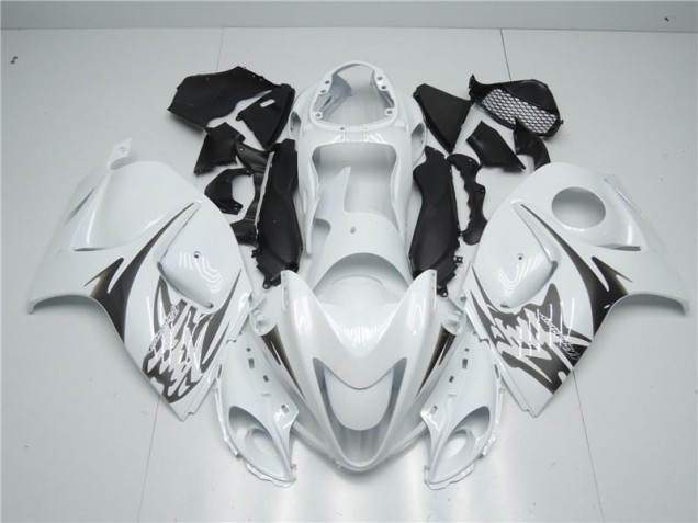 Custom 2008-2019 White Suzuki GSXR 1300 Hayabusa Replacement Motorcycle Fairings Custom 2008-2019 White Suzuki GSXR 1300 Hayabusa Replacement Motorcycle Fairings