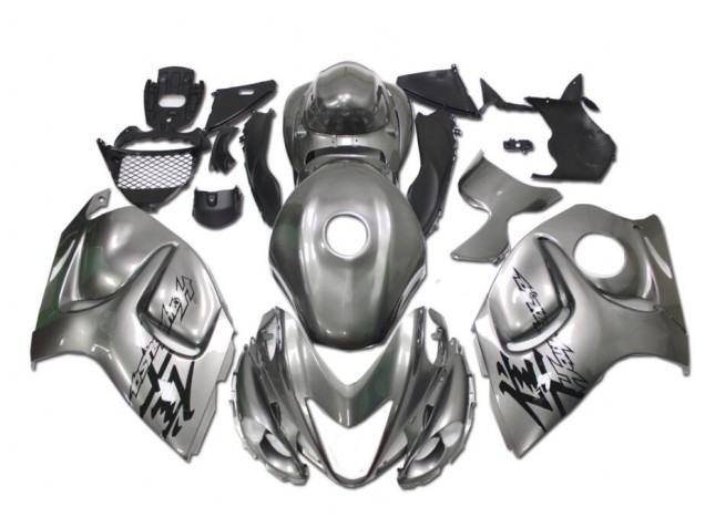 Custom 2008-2019 Grey Suzuki GSXR 1300 Hayabusa Motorbike Fairing Kits Custom 2008-2019 Grey Suzuki GSXR 1300 Hayabusa Motorbike Fairing Kits