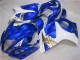 Aftermarket 2008-2019 Blue White Suzuki GSXR 1300 Hayabusa Motorcyle Fairings