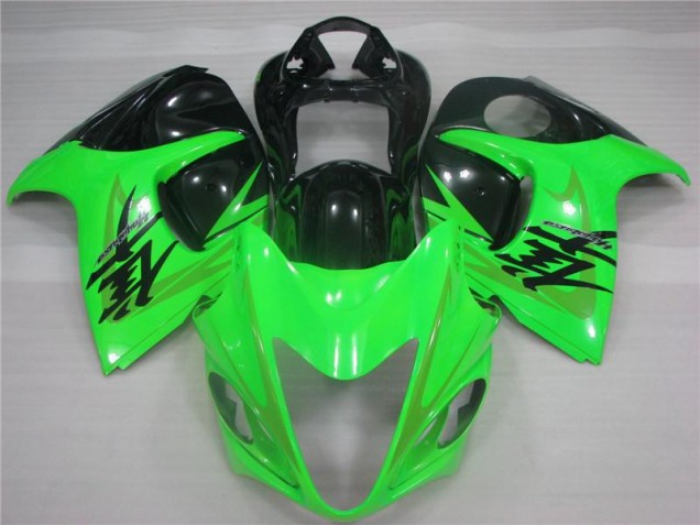 Custom 2008-2019 Green Black Suzuki GSXR 1300 Hayabusa Motorbike Fairing Custom 2008-2019 Green Black Suzuki GSXR 1300 Hayabusa Motorbike Fairing