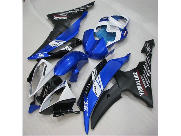 Custom 2008-2016 White Blue Black Yamaha YZF R6 Motorbike Fairing Custom 2008-2016 White Blue Black Yamaha YZF R6 Motorbike Fairing