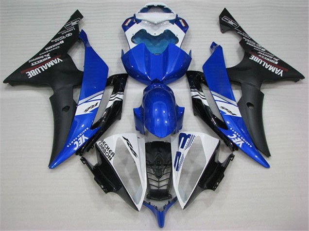 Custom 2008-2016 White Blue Black Yamaha YZF R6 Motorbike Fairing Custom 2008-2016 White Blue Black Yamaha YZF R6 Motorbike Fairing