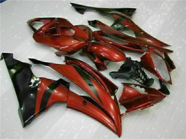 Custom 2008-2016 Red Yamaha YZF R6 Motorbike Fairing