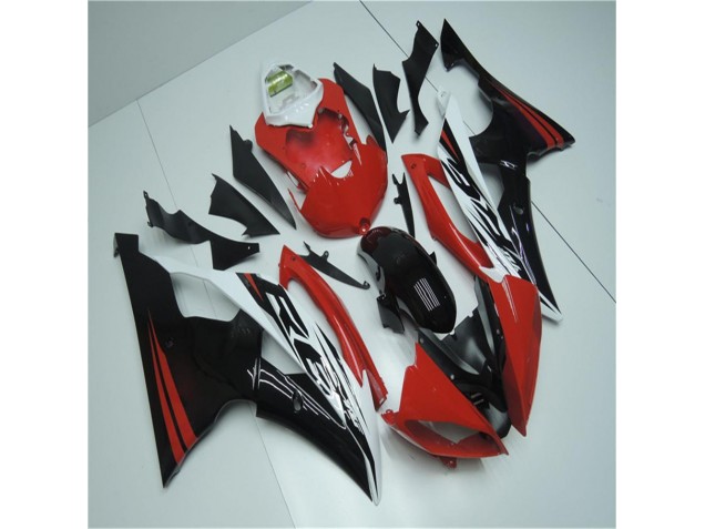 Custom 2008-2016 Red White Yamaha YZF R6 Motorcyle Fairings Custom 2008-2016 Red White Yamaha YZF R6 Motorcyle Fairings