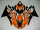 Custom 2008-2016 Orange Black Yamaha YZF R6 Motorcycle Fairings Kit Custom 2008-2016 Orange Black Yamaha YZF R6 Motorcycle Fairings Kit