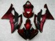 Custom 2008-2016 Red Black Yamaha YZF R6 Motorcylce Fairings Custom 2008-2016 Red Black Yamaha YZF R6 Motorcylce Fairings