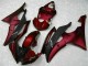Custom 2008-2016 Red Black Yamaha YZF R6 Motorcylce Fairings Custom 2008-2016 Red Black Yamaha YZF R6 Motorcylce Fairings