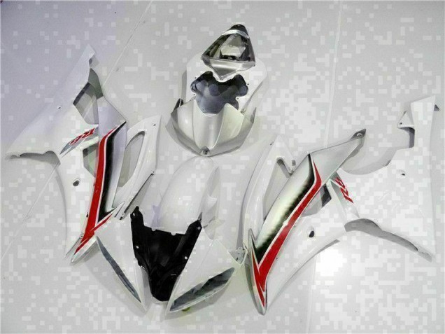 Custom 2008-2016 White Yamaha YZF R6 Motorbike Fairings & Bodywork Custom 2008-2016 White Yamaha YZF R6 Motorbike Fairings & Bodywork
