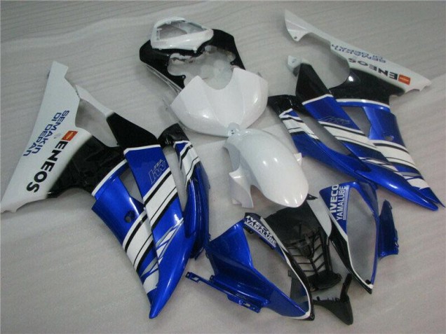 Custom 2008-2016 Blue White Yamaha YZF R6 Motorcycle Fairing Custom 2008-2016 Blue White Yamaha YZF R6 Motorcycle Fairing