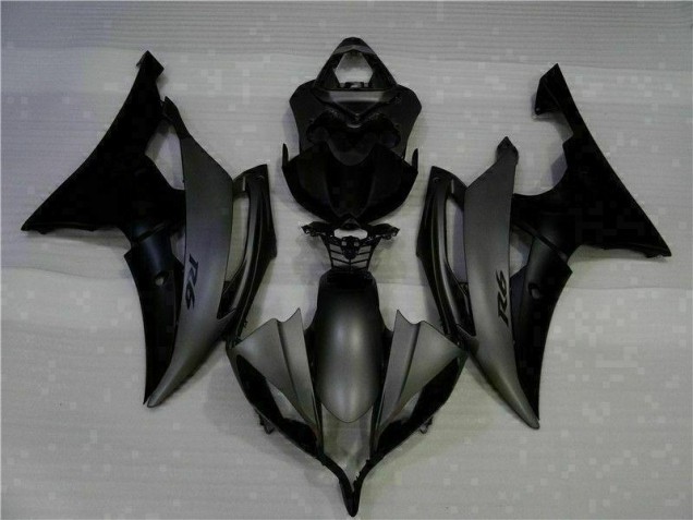 Custom 2008-2016 Matte Black Yamaha YZF R6 Motorbike Fairing