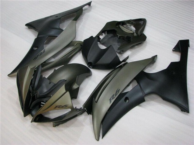 Custom 2008-2016 Black Yamaha YZF R6 Motorbike Fairing Custom 2008-2016 Black Yamaha YZF R6 Motorbike Fairing