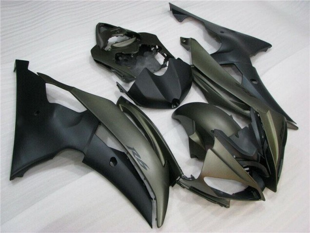 Custom 2008-2016 Black Yamaha YZF R6 Motorbike Fairing Custom 2008-2016 Black Yamaha YZF R6 Motorbike Fairing