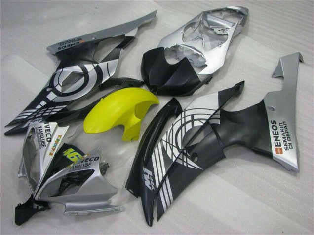 Custom 2008-2016 Yellow Black Silver Yamaha YZF R6 Motor Fairings Custom 2008-2016 Yellow Black Silver Yamaha YZF R6 Motor Fairings