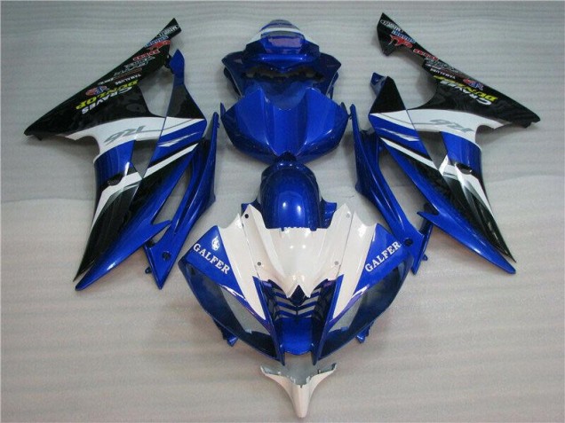Custom 2008-2016 Blue Yamaha YZF R6 Bike Fairing Custom 2008-2016 Blue Yamaha YZF R6 Bike Fairing