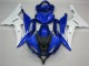 Custom 2008-2016 Blue White Black Yamaha YZF R6 Bike Fairings Custom 2008-2016 Blue White Black Yamaha YZF R6 Bike Fairings