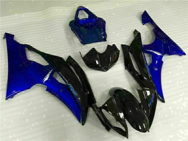 Custom 2008-2016 Blue Black Yamaha YZF R6 Motorcyle Fairings Custom 2008-2016 Blue Black Yamaha YZF R6 Motorcyle Fairings