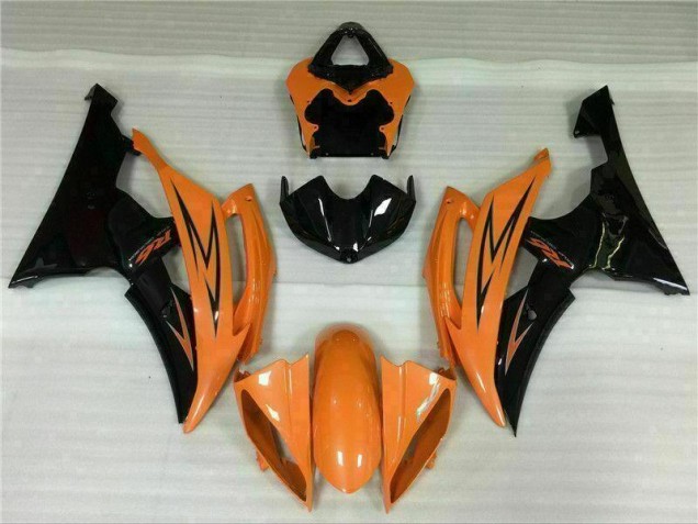 Custom 2008-2016 Orange Yamaha YZF R6 Motorcylce Fairings Custom 2008-2016 Orange Yamaha YZF R6 Motorcylce Fairings