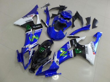 Custom 2008-2016 New Movistar Yamaha YZF R6 Motorbike Fairing