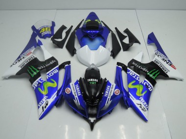 Custom 2008-2016 New Movistar Yamaha YZF R6 Motorcycle Fairing Kit