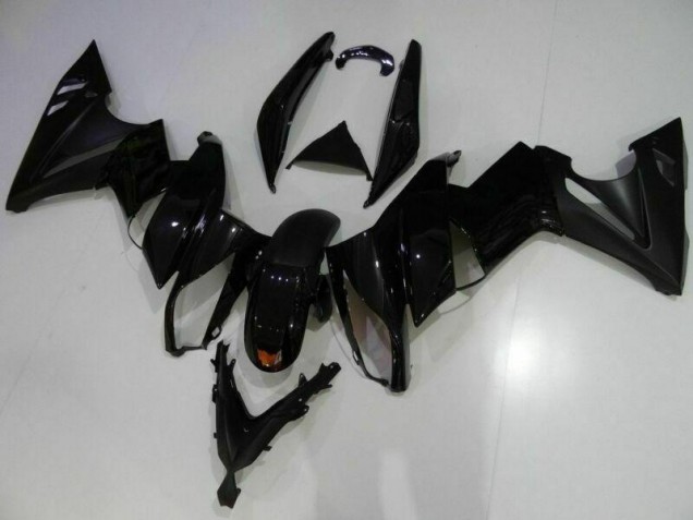 Custom 2009-2011 Black Kawasaki EX650 Bike Fairings Custom 2009-2011 Black Kawasaki EX650 Bike Fairings