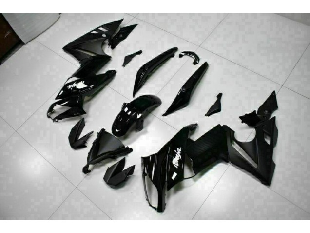 Custom 2009-2011 Glossy Black Kawasaki EX650 Bike Fairings Custom 2009-2011 Glossy Black Kawasaki EX650 Bike Fairings