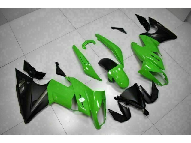 Custom 2009-2011 Green Black Kawasaki EX650 Motor Bike Fairings Custom 2009-2011 Green Black Kawasaki EX650 Motor Bike Fairings