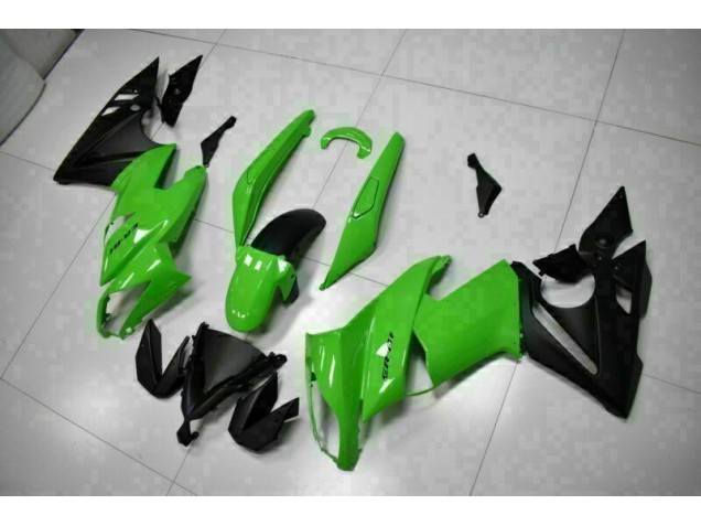 Custom 2009-2011 Green Black Kawasaki EX650 Motor Bike Fairings Custom 2009-2011 Green Black Kawasaki EX650 Motor Bike Fairings