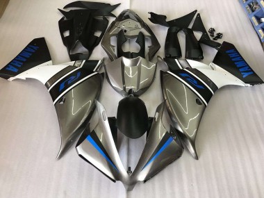 Aftermarket 2009-2011 Yamaha YZF R1 Motorcycle Fairings MF2254 - Silver Blue