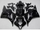 Custom 2009-2012 Glossy Black Honda CBR600RR Bike Fairing Kit