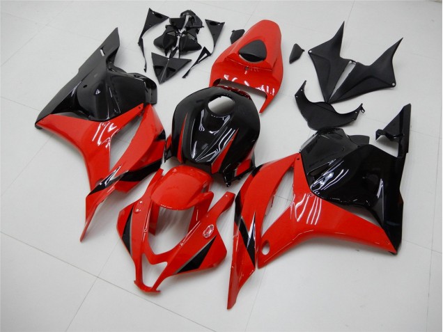 Custom 2009-2012 Red Black Honda CBR600RR Motorbike Fairing Kits Custom 2009-2012 Red Black Honda CBR600RR Motorbike Fairing Kits