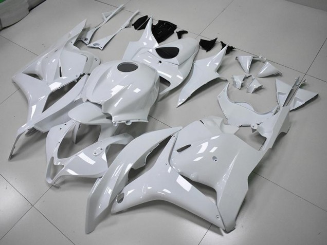 Aftermarket 2009-2012 Pearl White Honda CBR600RR Moto Fairings