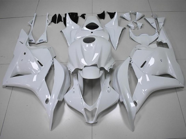 Aftermarket 2009-2012 Pearl White Honda CBR600RR Moto Fairings