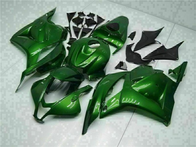 Custom 2009-2012 Green Honda CBR600RR Motorcycle Replacement Fairings Custom 2009-2012 Green Honda CBR600RR Motorcycle Replacement Fairings
