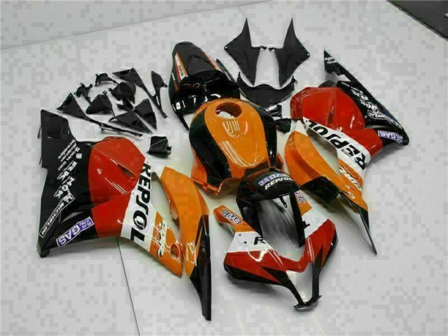 Custom 2009-2012 Orange Repsol Honda CBR600RR Motor Fairings Custom 2009-2012 Orange Repsol Honda CBR600RR Motor Fairings