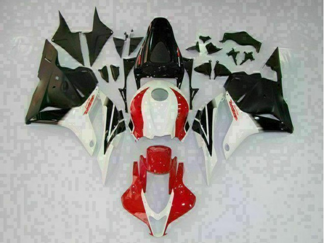 Custom 2009-2012 White Black Red Honda CBR600RR Motorcycle Fairings Kit Custom 2009-2012 White Black Red Honda CBR600RR Motorcycle Fairings Kit