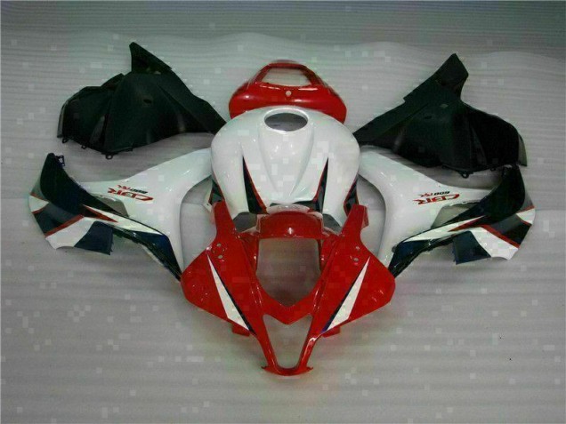 Custom 2009-2012 Red White Honda CBR600RR Motorcycle Fairing Kit Custom 2009-2012 Red White Honda CBR600RR Motorcycle Fairing Kit