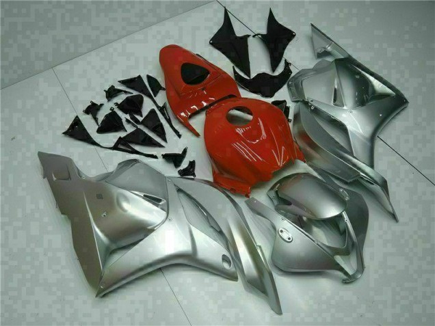 Custom 2009-2012 Silver Honda CBR600RR Bike Fairings Custom 2009-2012 Silver Honda CBR600RR Bike Fairings
