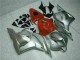 Custom 2009-2012 Silver Honda CBR600RR Bike Fairings Custom 2009-2012 Silver Honda CBR600RR Bike Fairings