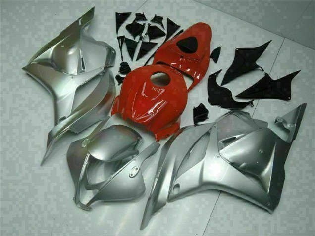 Custom 2009-2012 Silver Honda CBR600RR Bike Fairings Custom 2009-2012 Silver Honda CBR600RR Bike Fairings